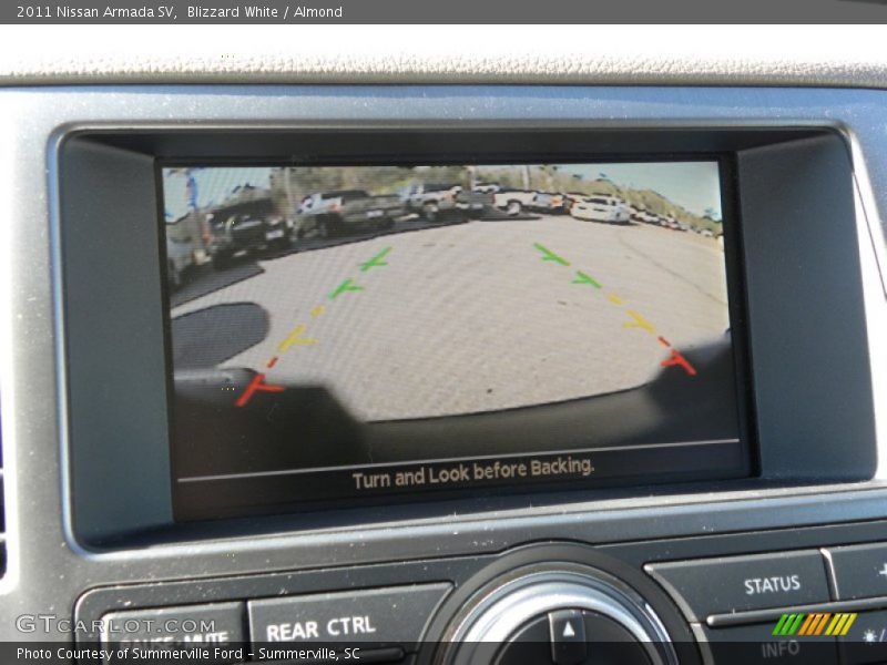 Blizzard White / Almond 2011 Nissan Armada SV
