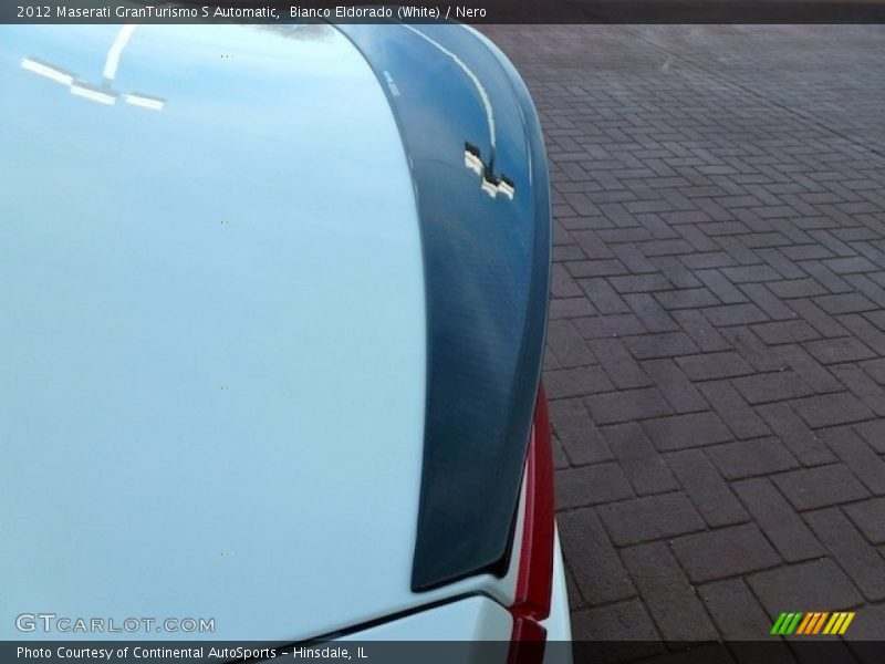 Bianco Eldorado (White) / Nero 2012 Maserati GranTurismo S Automatic