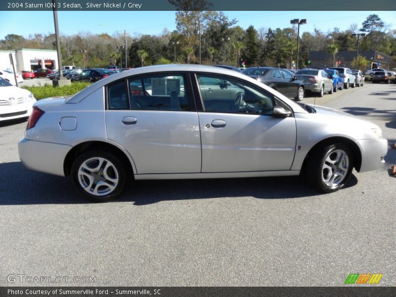 Silver Nickel / Grey 2004 Saturn ION 3 Sedan