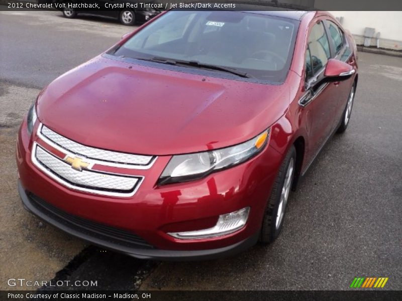 Crystal Red Tintcoat / Jet Black/Dark Accents 2012 Chevrolet Volt Hatchback