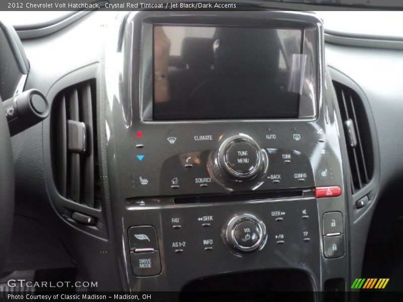 Controls of 2012 Volt Hatchback