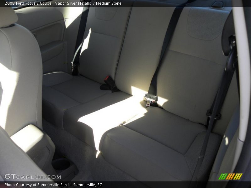 Vapor Silver Metallic / Medium Stone 2008 Ford Focus S Coupe