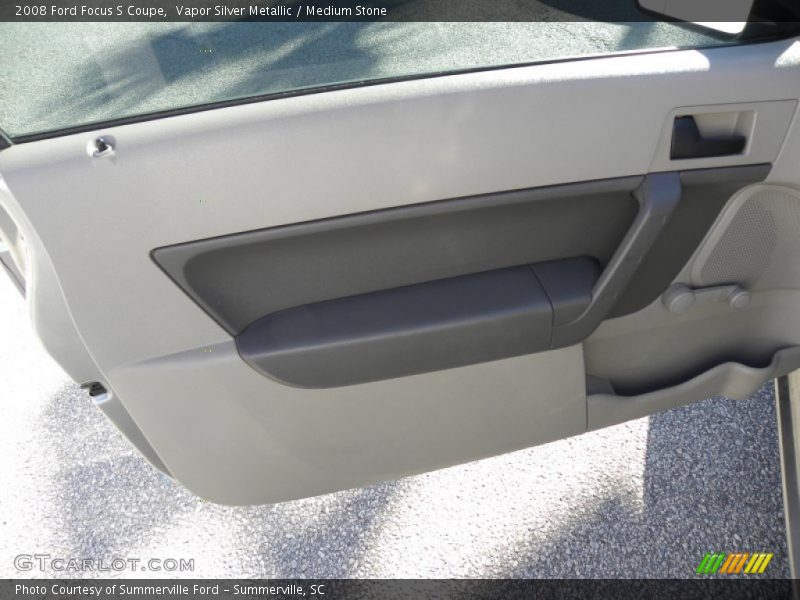 Vapor Silver Metallic / Medium Stone 2008 Ford Focus S Coupe