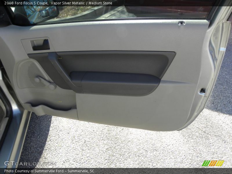 Vapor Silver Metallic / Medium Stone 2008 Ford Focus S Coupe