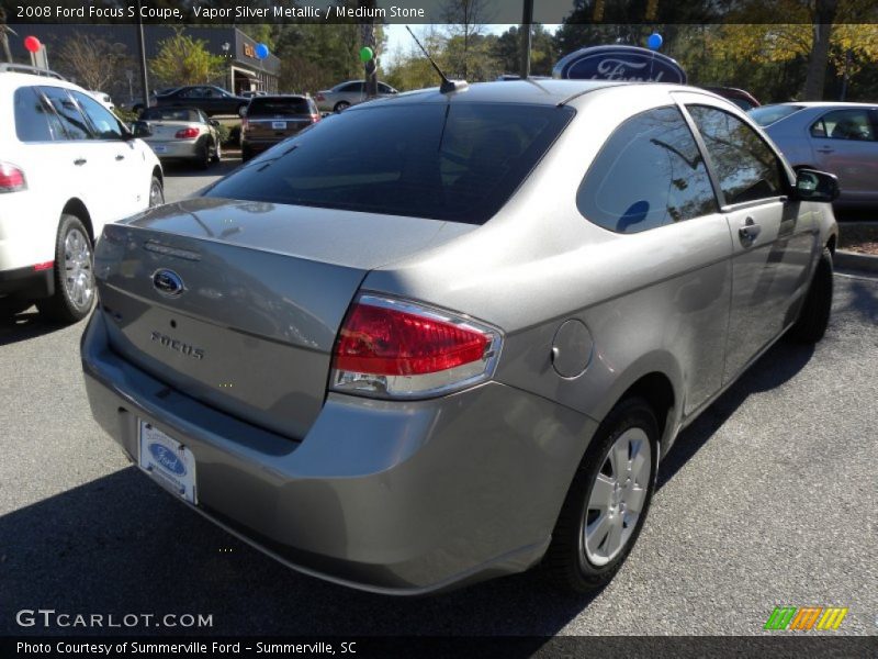 Vapor Silver Metallic / Medium Stone 2008 Ford Focus S Coupe