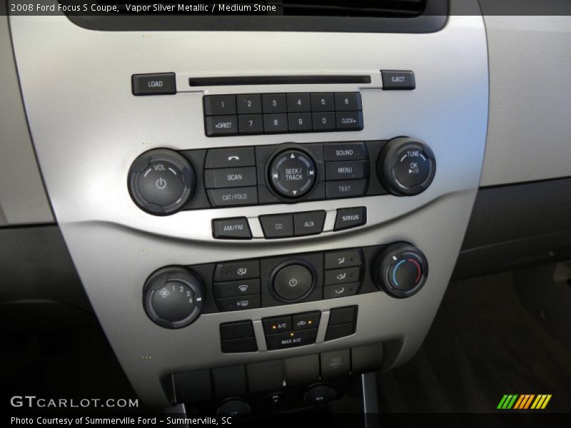 Vapor Silver Metallic / Medium Stone 2008 Ford Focus S Coupe
