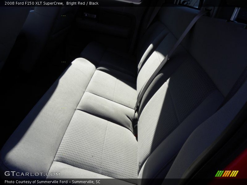 Bright Red / Black 2008 Ford F150 XLT SuperCrew