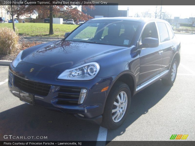 Marine Blue Metallic / Stone/Steel Grey 2009 Porsche Cayenne Tiptronic