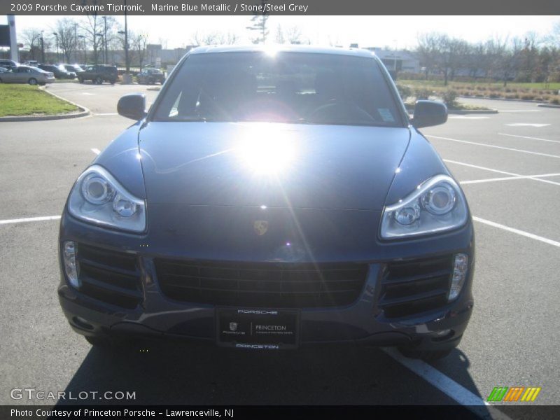 Marine Blue Metallic / Stone/Steel Grey 2009 Porsche Cayenne Tiptronic