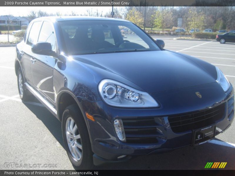 Marine Blue Metallic / Stone/Steel Grey 2009 Porsche Cayenne Tiptronic