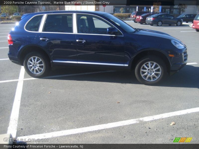 Marine Blue Metallic / Stone/Steel Grey 2009 Porsche Cayenne Tiptronic