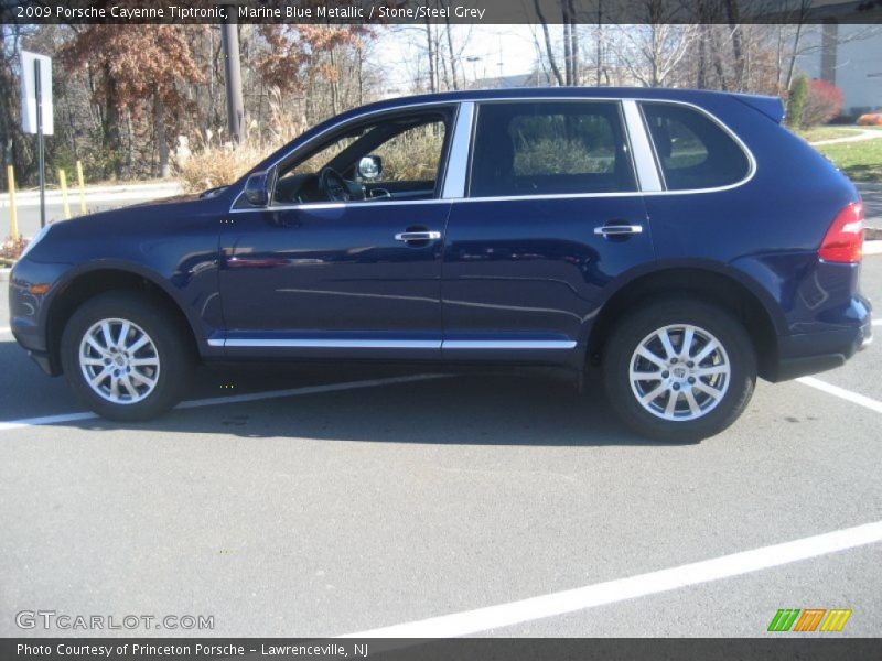 Marine Blue Metallic / Stone/Steel Grey 2009 Porsche Cayenne Tiptronic