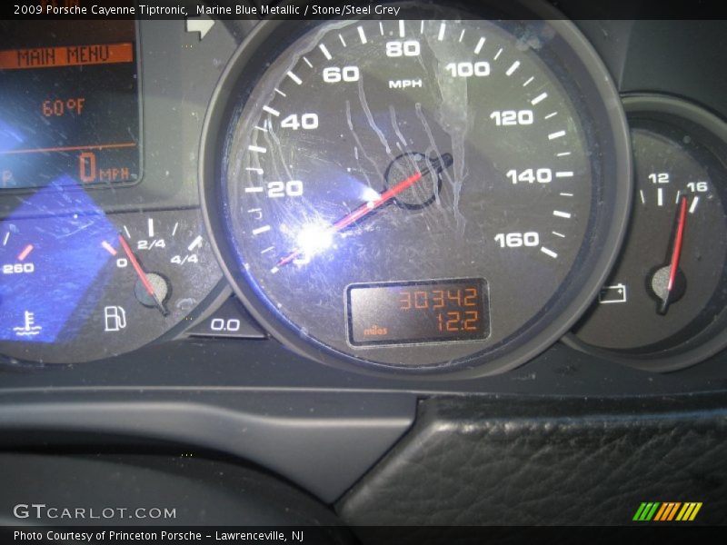 Marine Blue Metallic / Stone/Steel Grey 2009 Porsche Cayenne Tiptronic