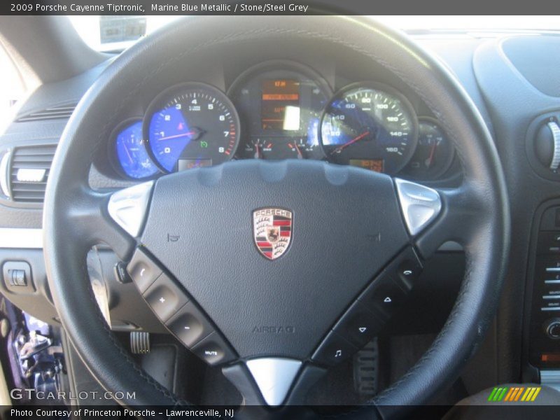 Marine Blue Metallic / Stone/Steel Grey 2009 Porsche Cayenne Tiptronic