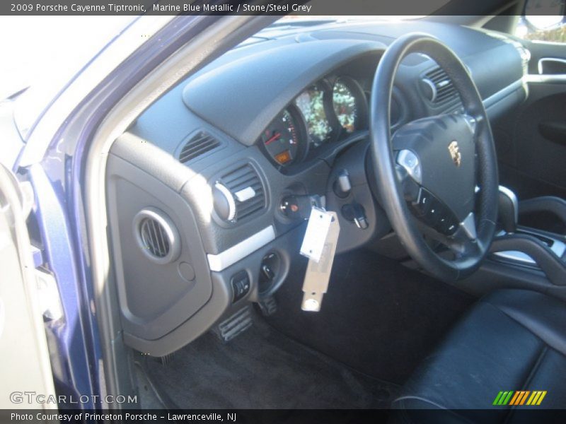Marine Blue Metallic / Stone/Steel Grey 2009 Porsche Cayenne Tiptronic