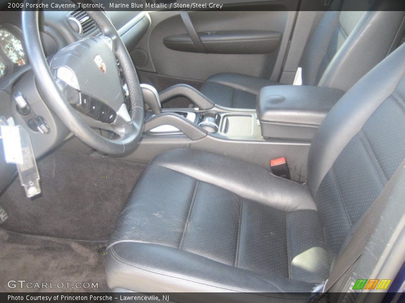 Marine Blue Metallic / Stone/Steel Grey 2009 Porsche Cayenne Tiptronic