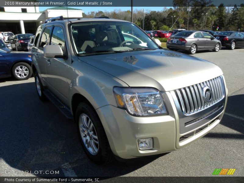 Gold Leaf Metallic / Stone 2010 Mercury Mariner I4 Premier