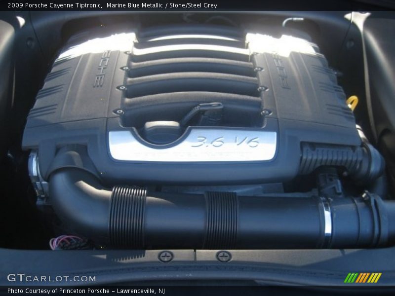 Marine Blue Metallic / Stone/Steel Grey 2009 Porsche Cayenne Tiptronic