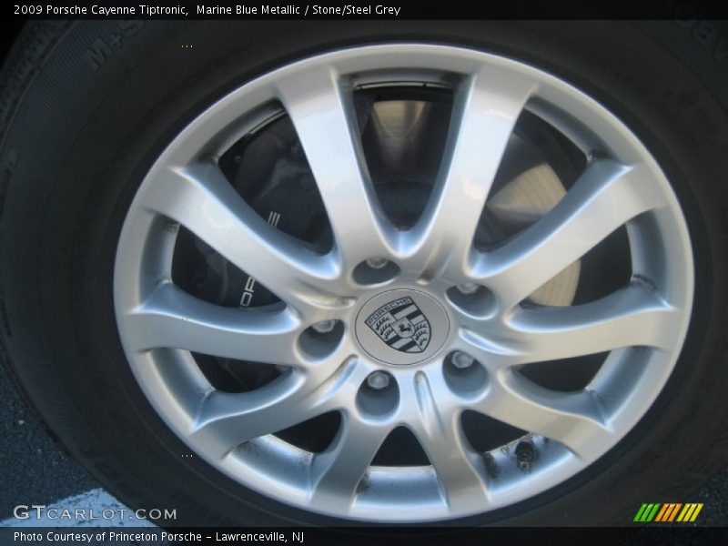 Marine Blue Metallic / Stone/Steel Grey 2009 Porsche Cayenne Tiptronic