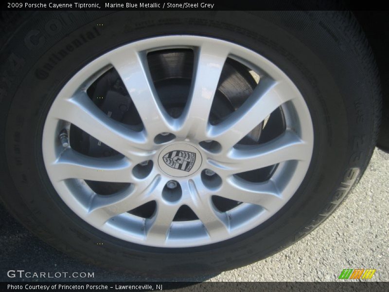 Marine Blue Metallic / Stone/Steel Grey 2009 Porsche Cayenne Tiptronic