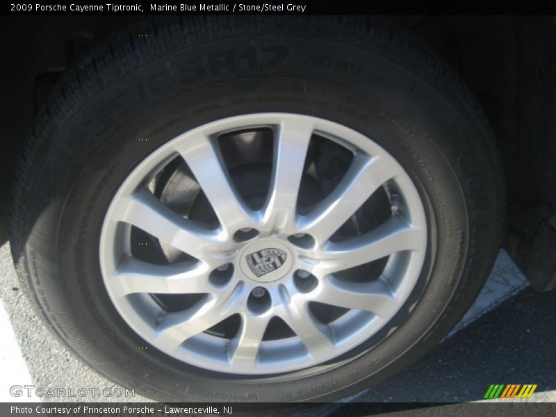 Marine Blue Metallic / Stone/Steel Grey 2009 Porsche Cayenne Tiptronic