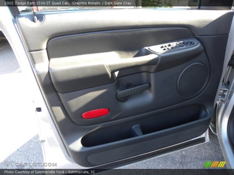Graphite Metallic / Dark Slate Gray 2002 Dodge Ram 1500 ST Quad Cab