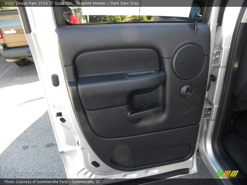 Graphite Metallic / Dark Slate Gray 2002 Dodge Ram 1500 ST Quad Cab
