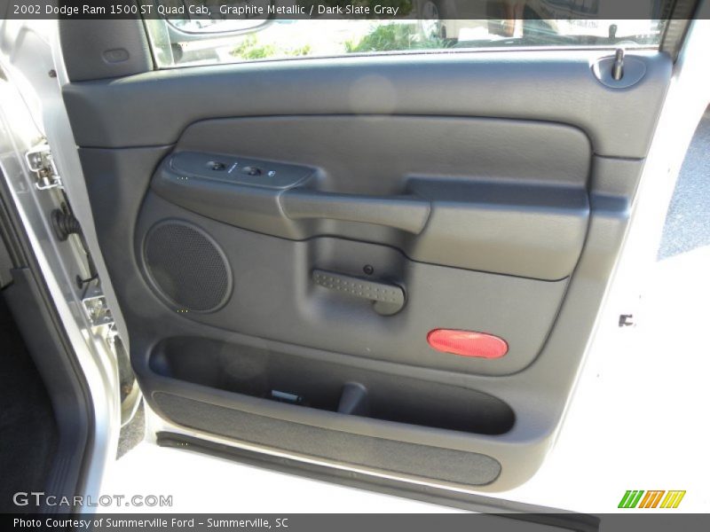 Graphite Metallic / Dark Slate Gray 2002 Dodge Ram 1500 ST Quad Cab