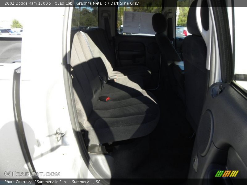 Graphite Metallic / Dark Slate Gray 2002 Dodge Ram 1500 ST Quad Cab