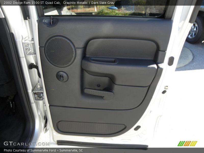 Graphite Metallic / Dark Slate Gray 2002 Dodge Ram 1500 ST Quad Cab