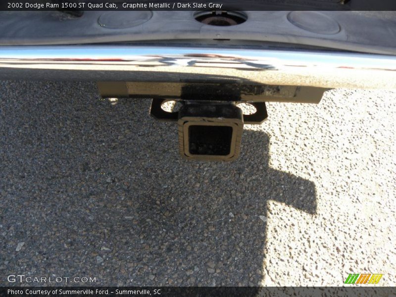 Graphite Metallic / Dark Slate Gray 2002 Dodge Ram 1500 ST Quad Cab