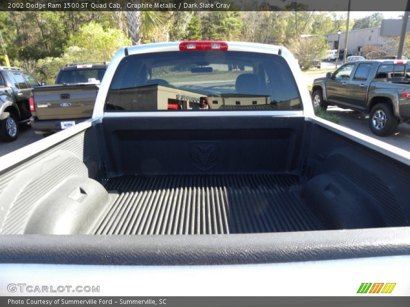 Graphite Metallic / Dark Slate Gray 2002 Dodge Ram 1500 ST Quad Cab
