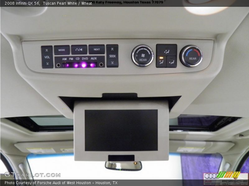 Tuscan Pearl White / Wheat 2008 Infiniti QX 56