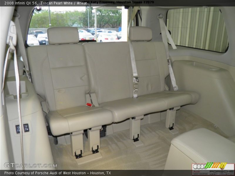 Tuscan Pearl White / Wheat 2008 Infiniti QX 56