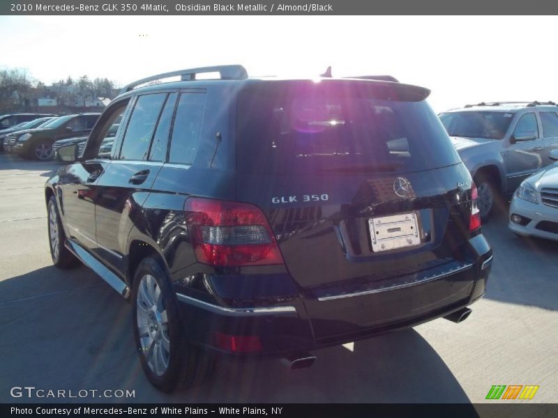 Obsidian Black Metallic / Almond/Black 2010 Mercedes-Benz GLK 350 4Matic