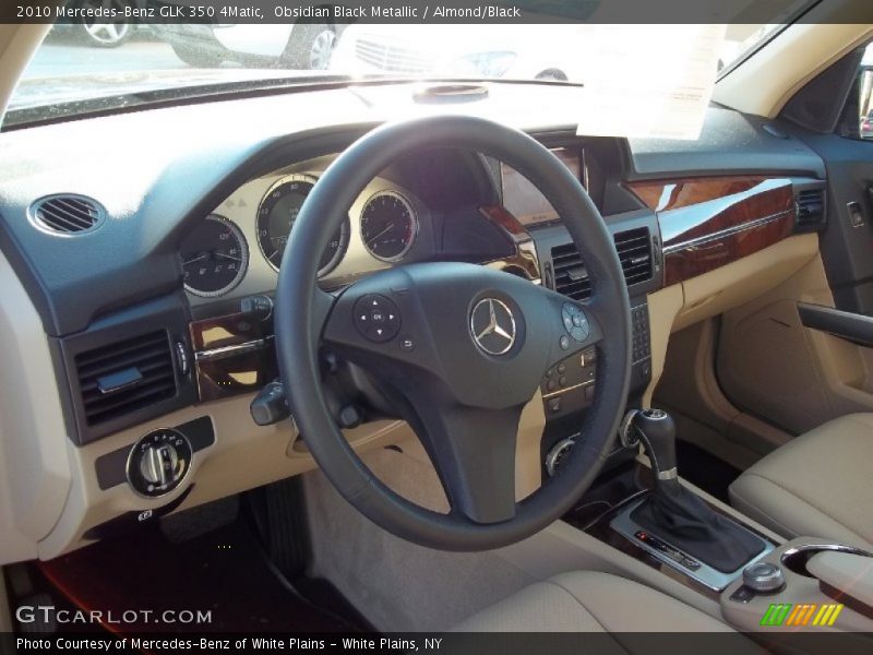 Obsidian Black Metallic / Almond/Black 2010 Mercedes-Benz GLK 350 4Matic