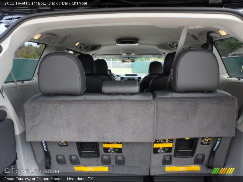 Black / Dark Charcoal 2011 Toyota Sienna SE