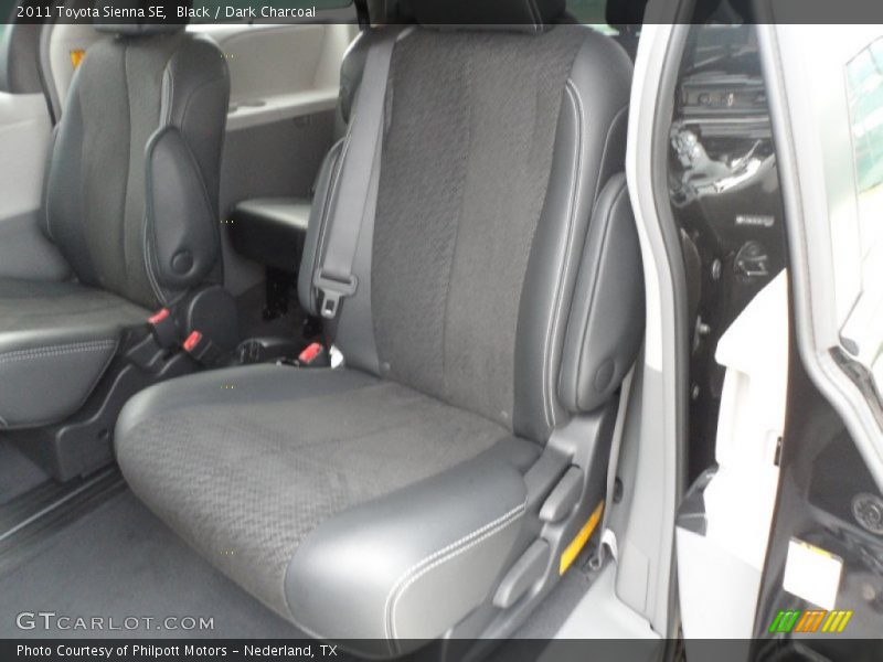 Black / Dark Charcoal 2011 Toyota Sienna SE