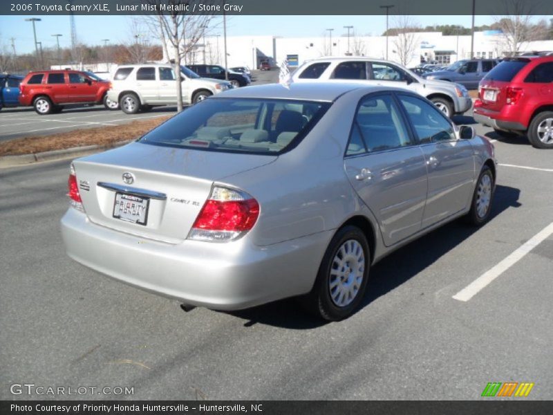 Lunar Mist Metallic / Stone Gray 2006 Toyota Camry XLE