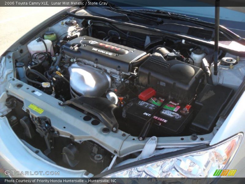 Lunar Mist Metallic / Stone Gray 2006 Toyota Camry XLE