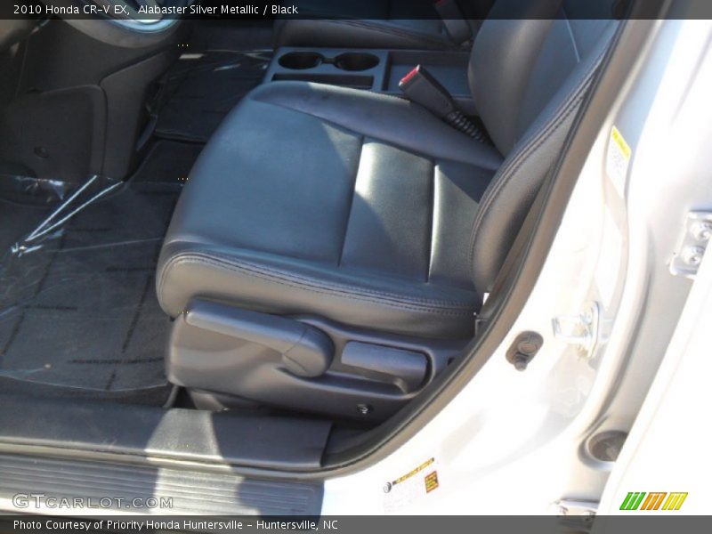 Alabaster Silver Metallic / Black 2010 Honda CR-V EX
