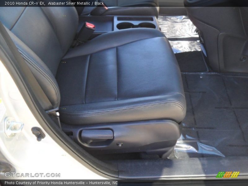 Alabaster Silver Metallic / Black 2010 Honda CR-V EX
