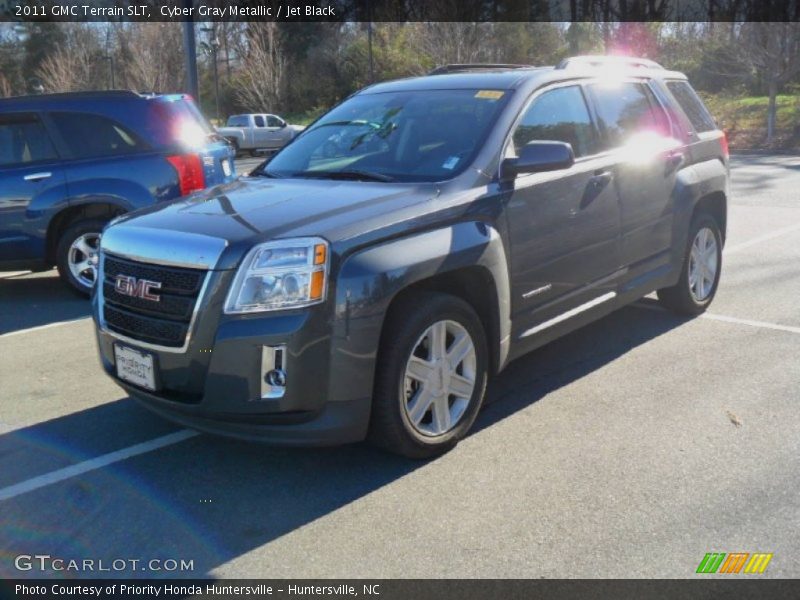 Cyber Gray Metallic / Jet Black 2011 GMC Terrain SLT
