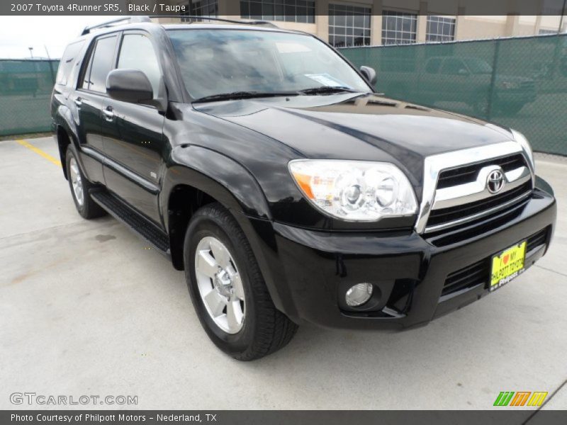 Black / Taupe 2007 Toyota 4Runner SR5