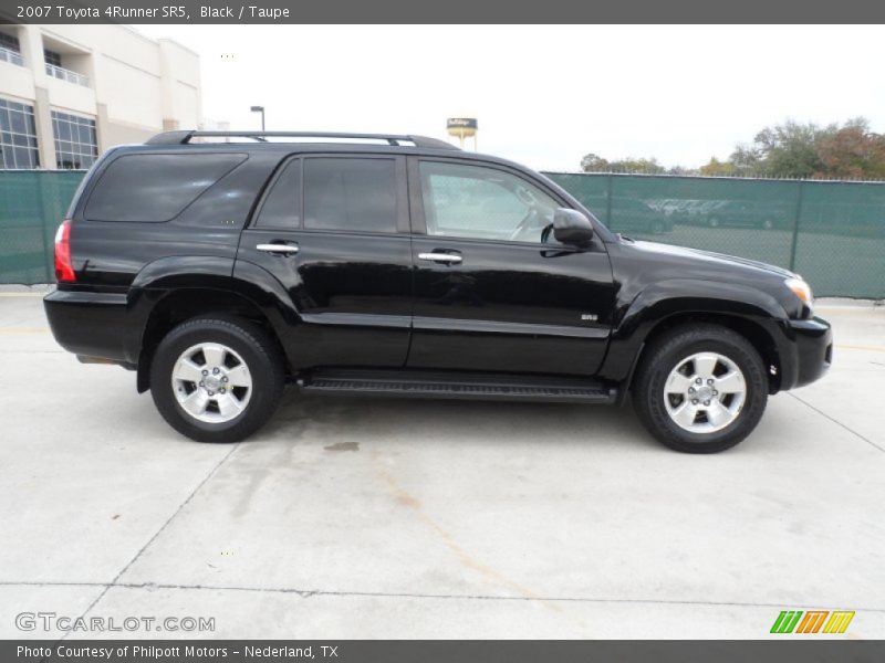 Black / Taupe 2007 Toyota 4Runner SR5