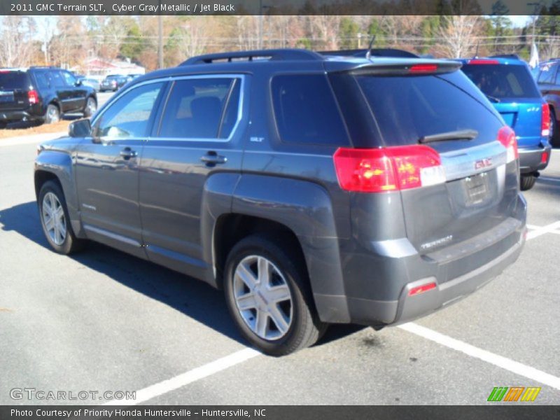 Cyber Gray Metallic / Jet Black 2011 GMC Terrain SLT