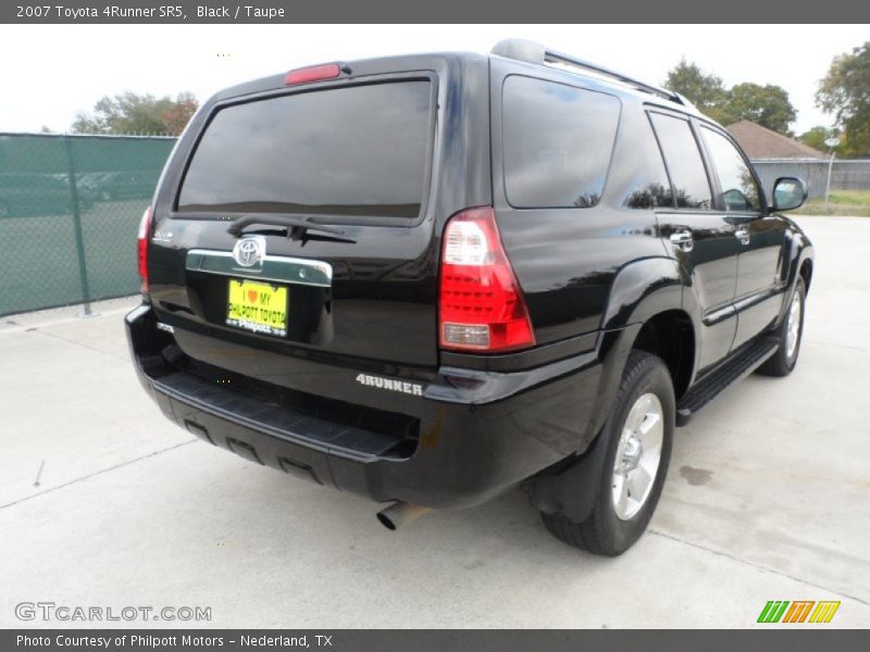 Black / Taupe 2007 Toyota 4Runner SR5