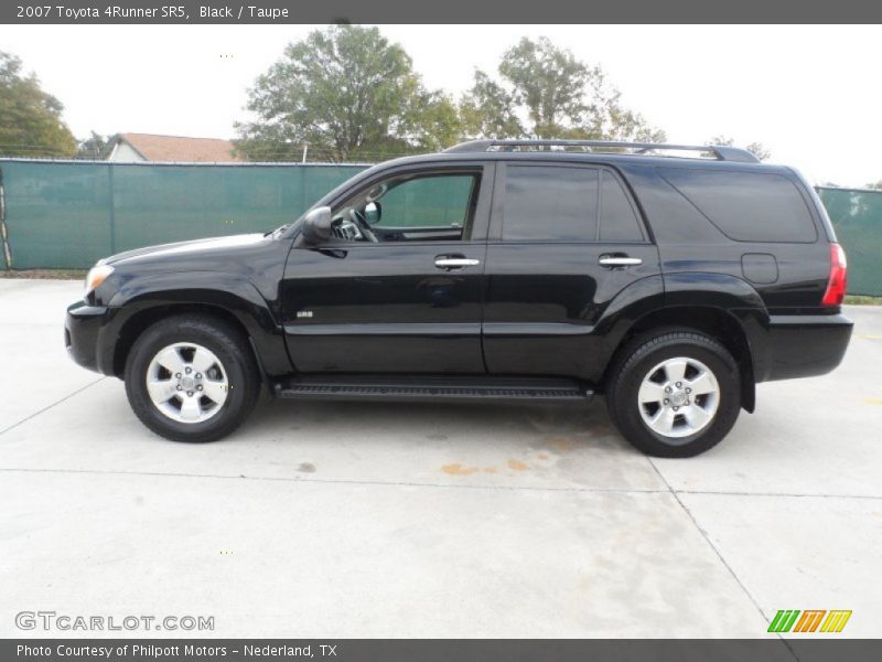Black / Taupe 2007 Toyota 4Runner SR5