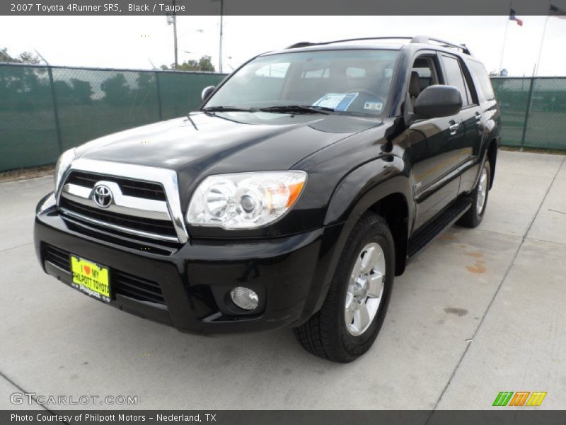 Black / Taupe 2007 Toyota 4Runner SR5