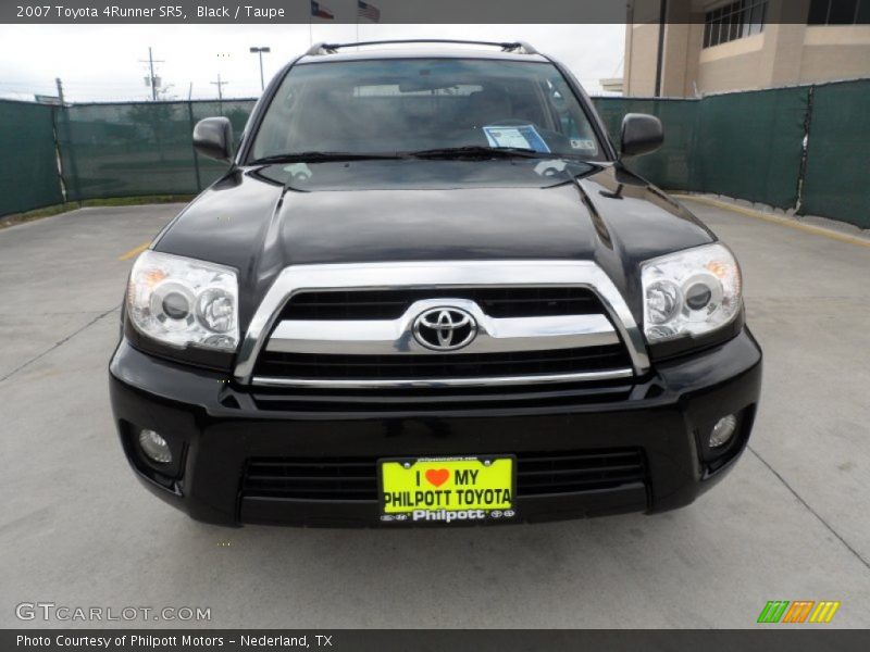 Black / Taupe 2007 Toyota 4Runner SR5